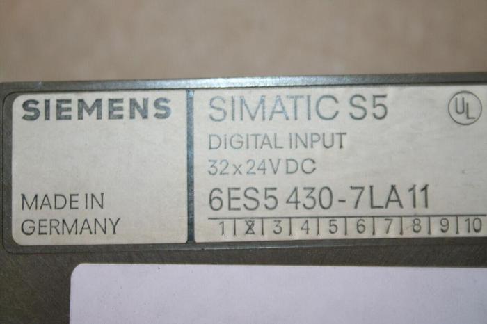Used SIEMENS Input Module 6ES5 430-7LA11 Used