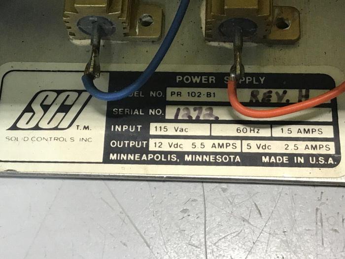 Used SCI Power Supply PR102-B1 #129584