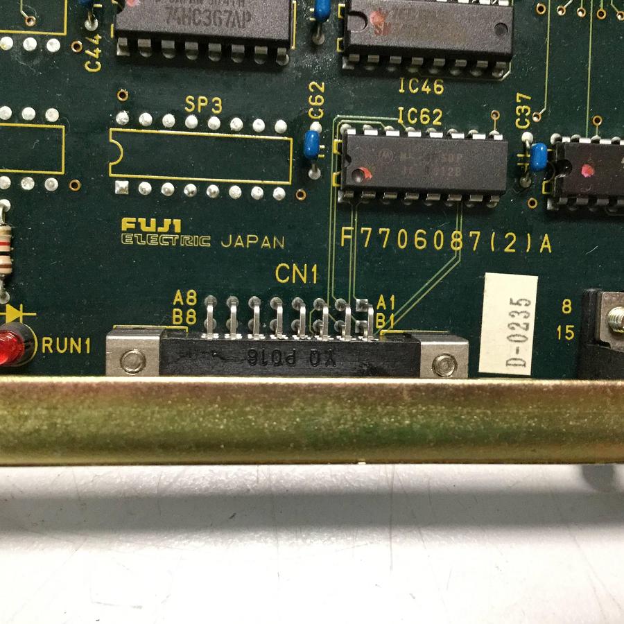 Used FUJI ELECTRIC CPU Card F7706087(2)A #96250