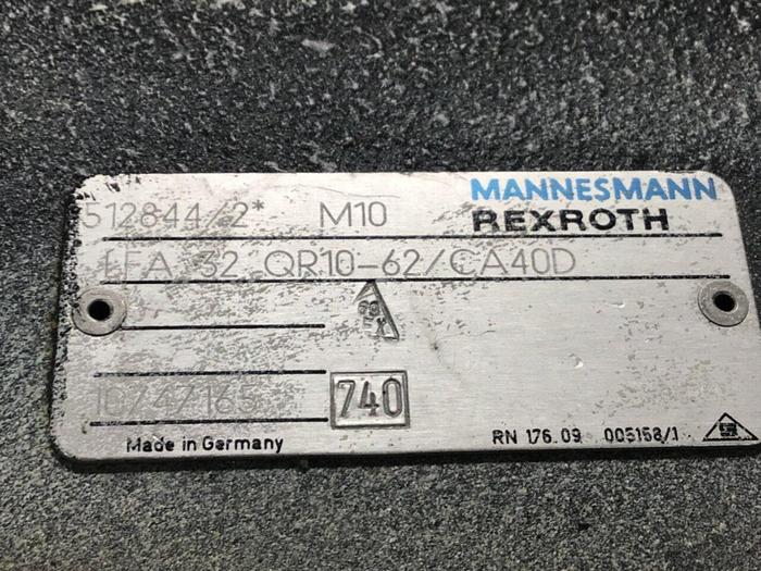 Used REXROTH Pressure Relief Valve LFA 32 QR10-62/CA40D #132648