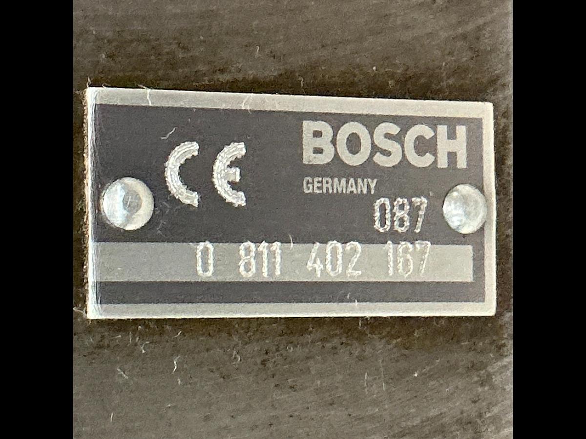 Used BOSCH 0 811 402 167