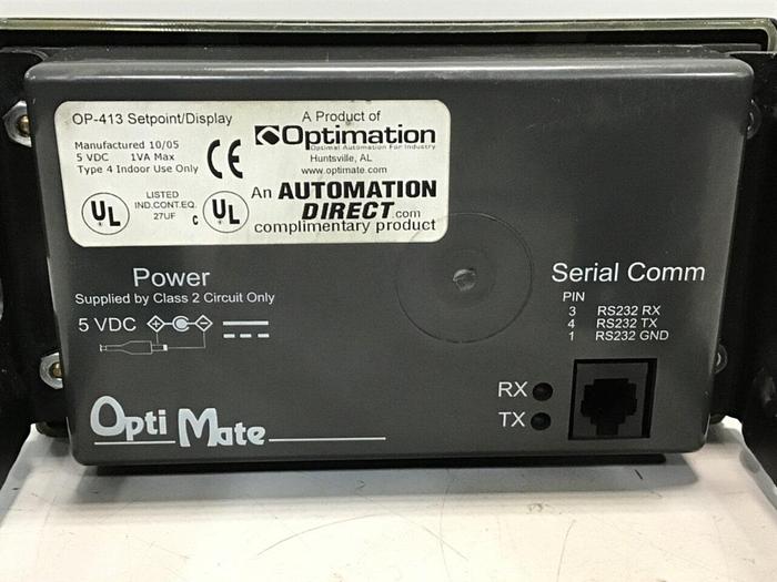 Used AUTOMATION DIRECT Setpoint Display OP-413 #135457