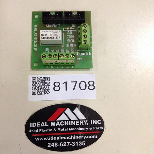 Used EUROTEK Circuit Board EU 027349 #81708