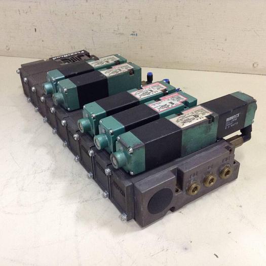 Used NUMATICS Control Block w/ Valves 082SA415M019M #79999