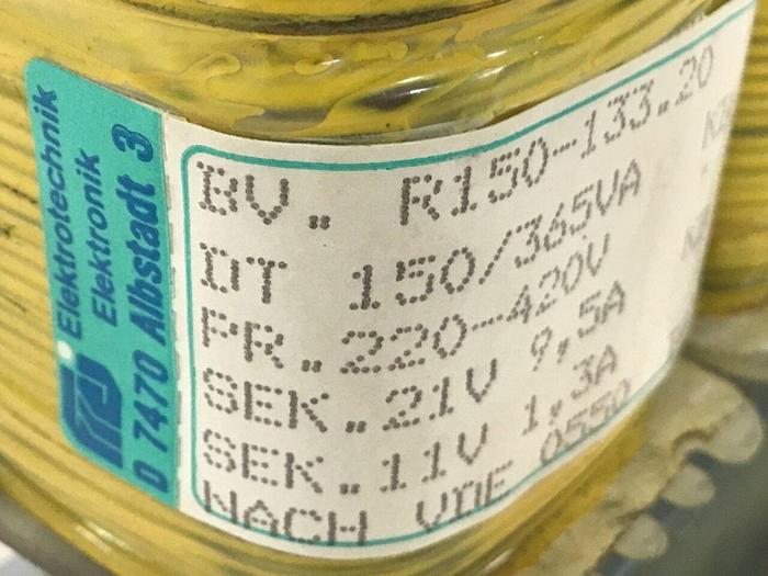 Used ELEKTRA ELEKTRONIK Transformer D7470 A3 #129410