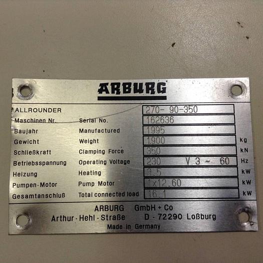 Used ARBURG Valve DG4V 5 20C VM U H6 20 EU7 #91573 DNL SCRAPPED