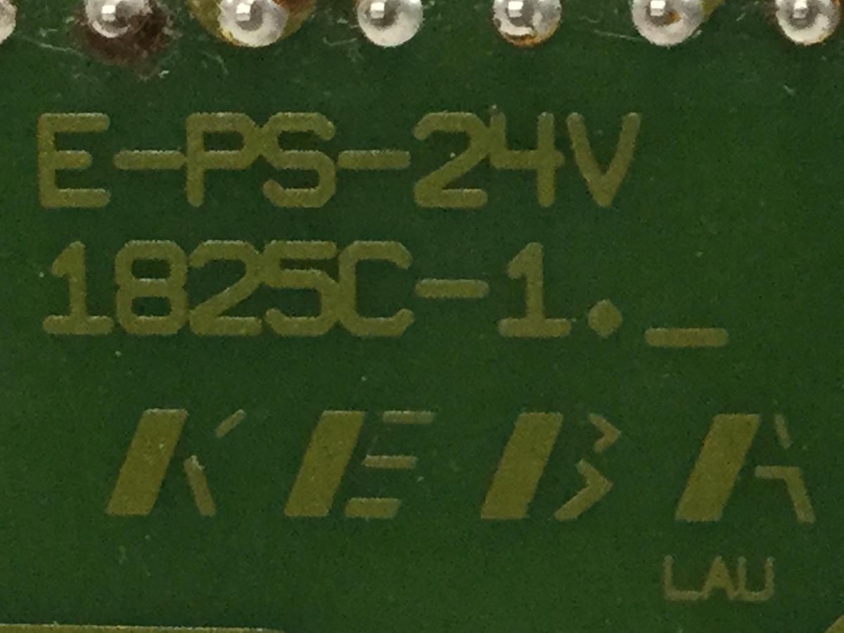 Used KEBA Power Supply E-PS-24V 1825C-1 #101636