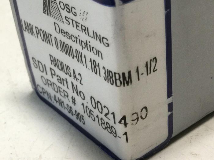 STERLING Thread Rolling Die Set 4-N1-S6-905-D3 #110315