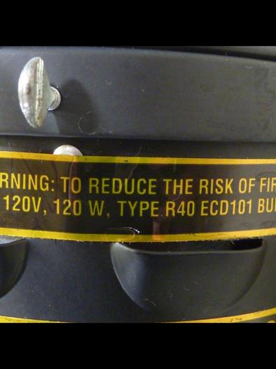 Used HYDRA-SOL UV Inspection Light HS120TL #64469