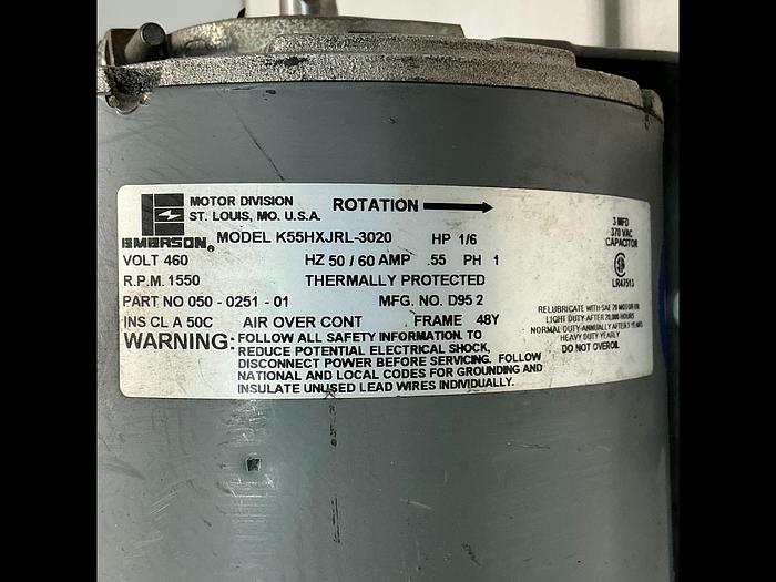Used EMERSON K55HXJRL-3020