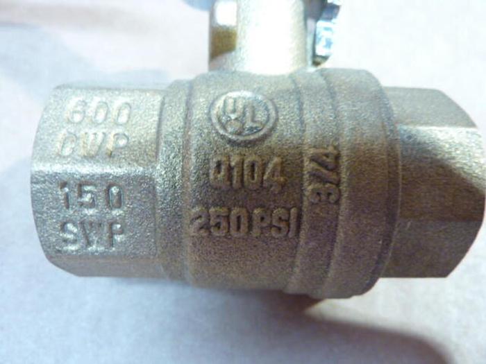 SWAGELOK Ball Valve BR2FT-075-BL #39353