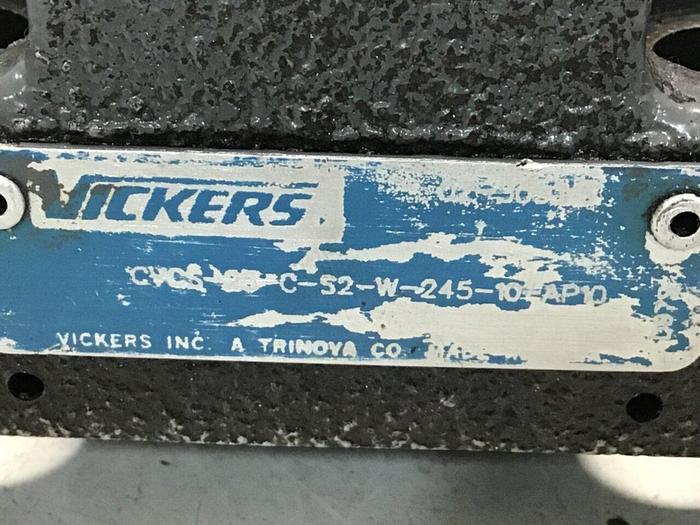 Used VICKERS Valve CVCS25CS2W24510AP10 #116379
