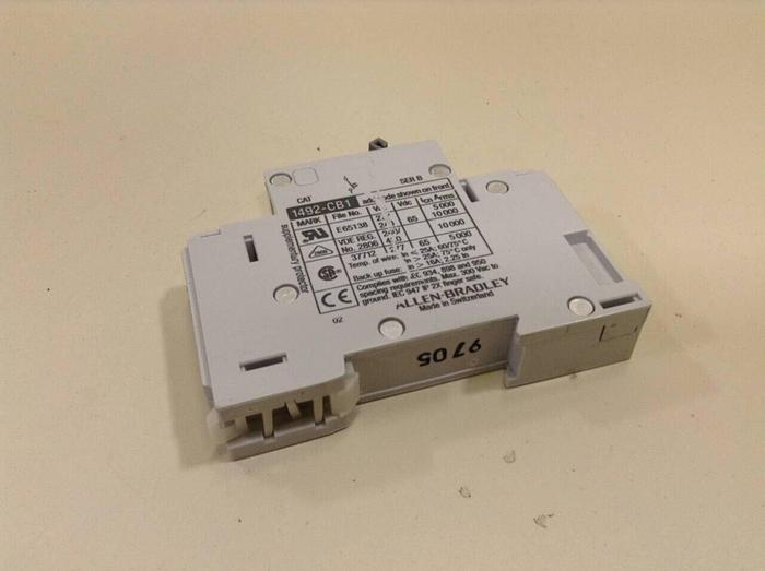 Used ALLEN BRADLEY 15 Amp Circuit Breaker 1492-CB1/G150 SER B #79614