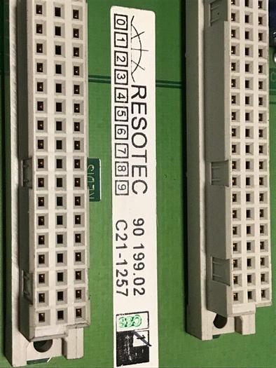 Used RESOTEC Backplane Board 90199.02 #133440