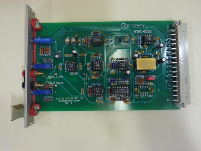 Used SLICING SPECIALIST Circuit Board CB632 #47632