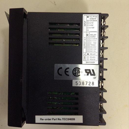 Used TEMPCO Temperature Control TEC-8100 #69883