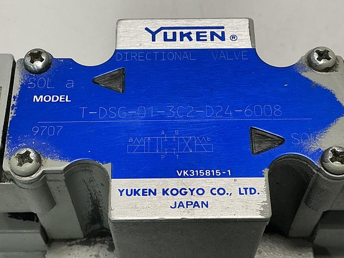 Used YUKEN T-DSG-01-3C2-D24-6008
