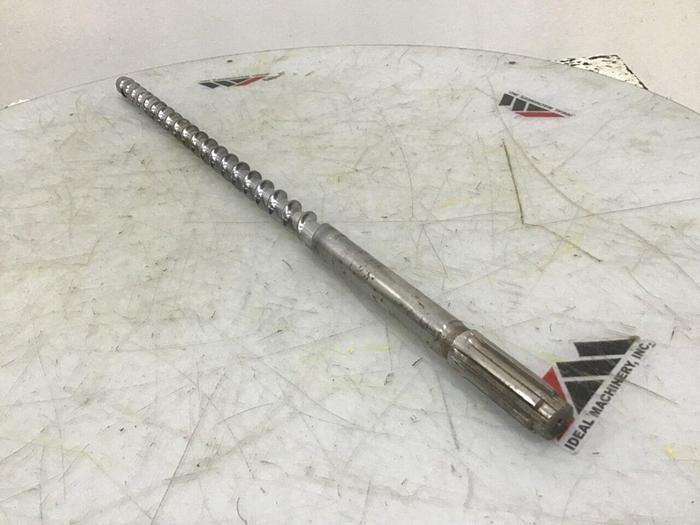 Used JSW Screw w/o Tip 32 MM FOR INJECTION MOLDING Used