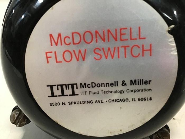 Used MCDONNELL & MILLER Flow Switch AFP10W / FS #130722