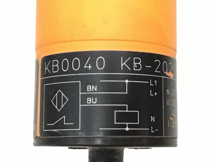 Used IFM Proximity Switch KB0040 KB-2020-BBOA #126818