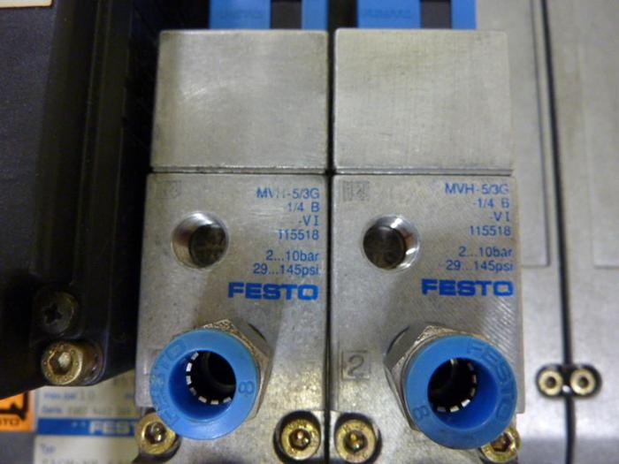 Used FESTO Control Block / Valve Terminal IFB8-02 #52705
