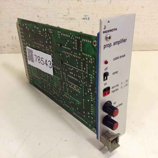Used REXROTH Proportional Amplifier VT5003 S42 R1 #78543