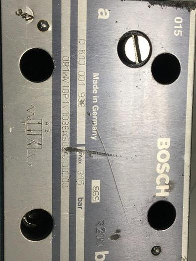 Used BOSCH SERVO Valve 0 810 001 939 USED