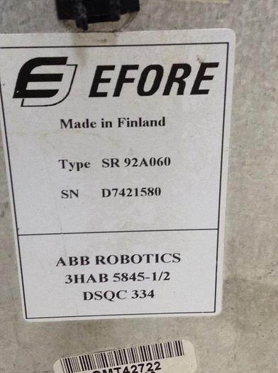 Used EFORE Power Supply SR 92A060 Used