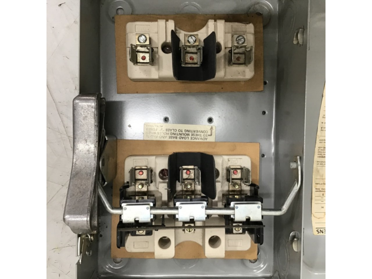 Used SIEMENS 30 Amp ITE Heavy Duty Vacu-Break F-351 USED