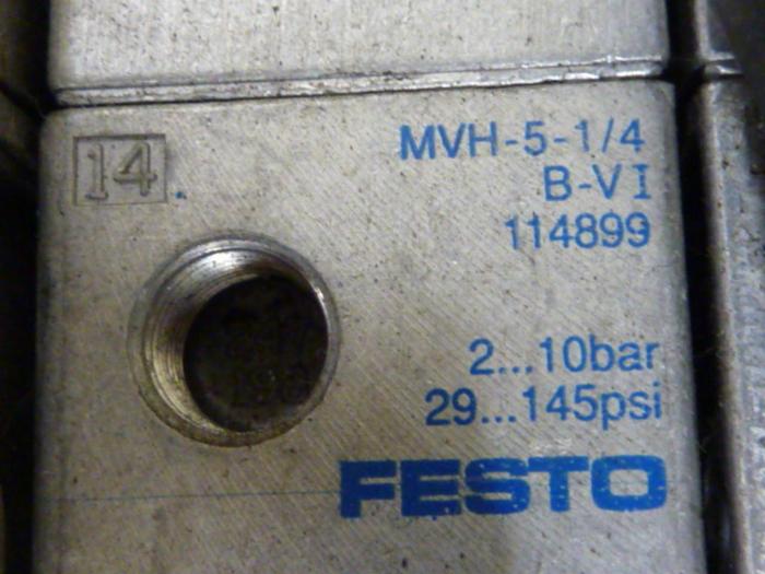 Used FESTO Control Block / Valve Terminal IFB8-02 #52843