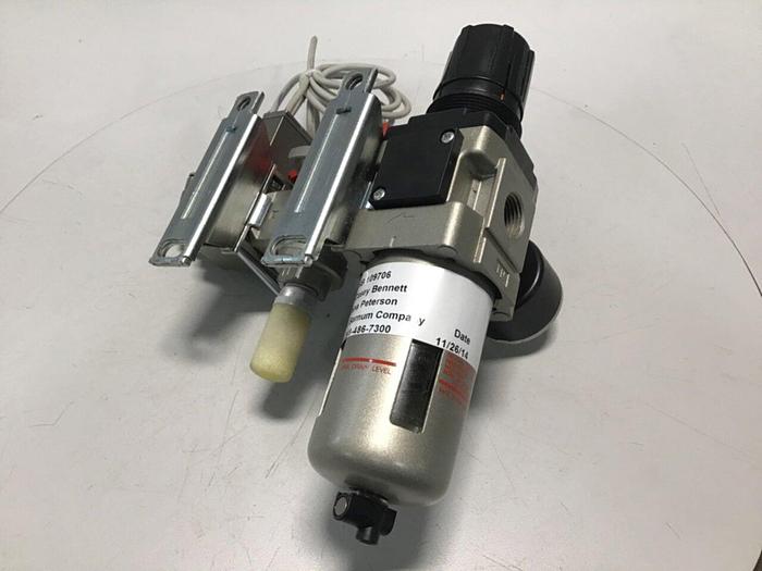 Used SMC Filter Regulator w/ Lockout Valve AW30K-N03-Z #113674