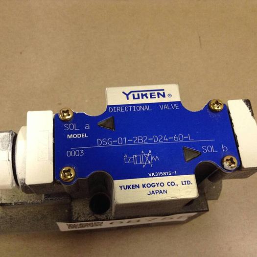 Used YUKEN Directional Valve DSG-01-2B2-D24-60-L #68758