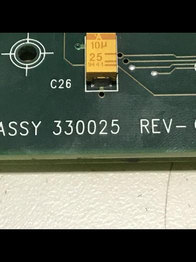 Used VAN DORN Analog Circuit Board 330025 PC330-025 Used