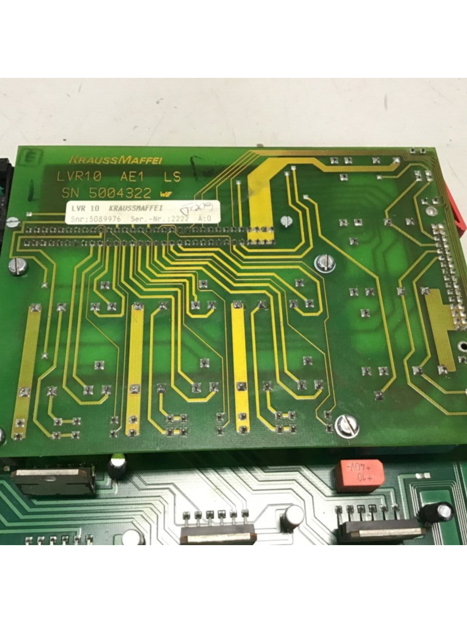 Used KRAUSS MAFFEI Circuit Board LV200 USED