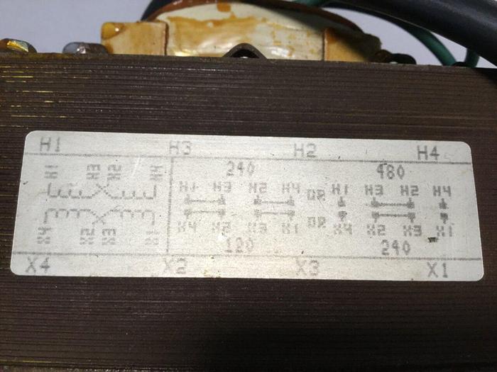 Used GENERAL ELECTRIC 0.254 KVA Transformer 9T58B1807 #109401