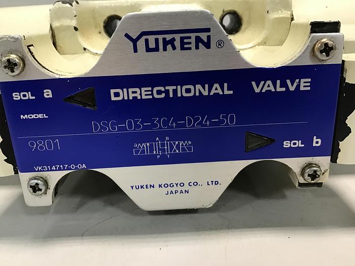 Used YUKEN DSG-03-3C9-D24-50