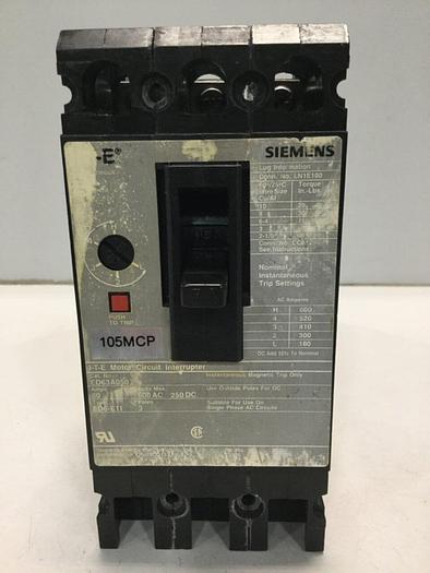 Used SIEMENS 50 Amp Circuit Breaker ED63A050 #101965