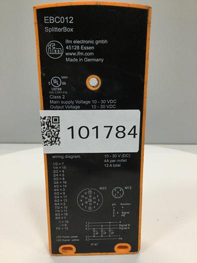 Used IFM Splitterbox EBC012 #101785