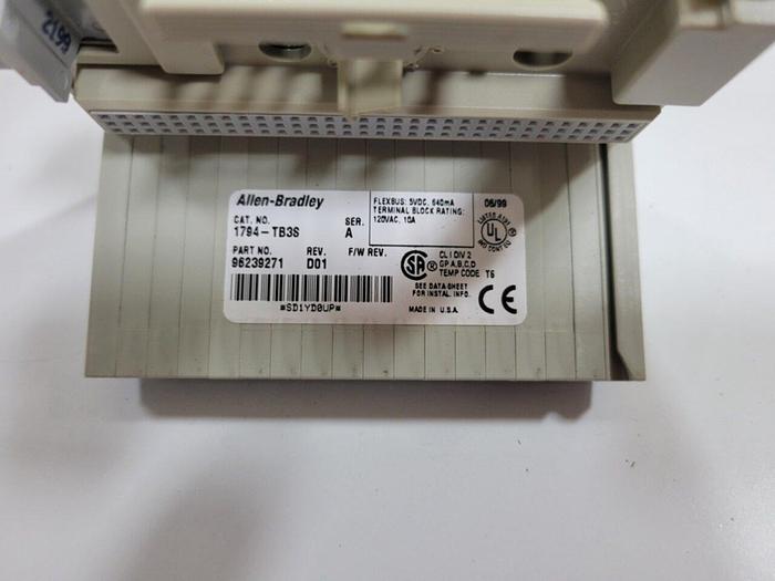 Used ALLEN BRADLEY Input Module 1794-IB16 SER A Used