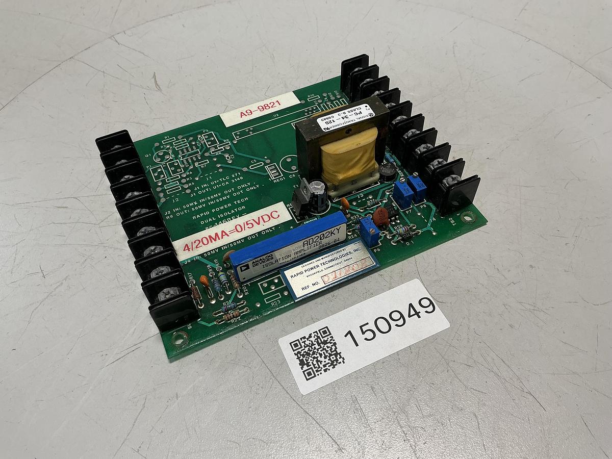 Used RAPID POWER TECHNOLOGIES A9-9821