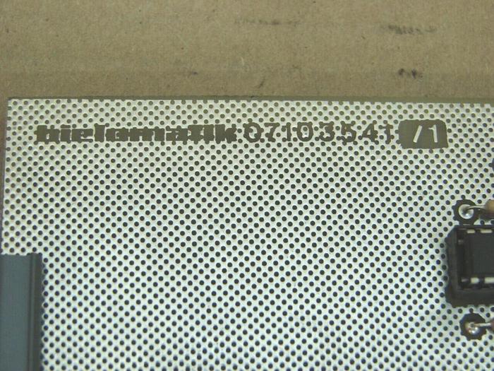 Used BIELOMATIK Circuit Board 87103541 #13376