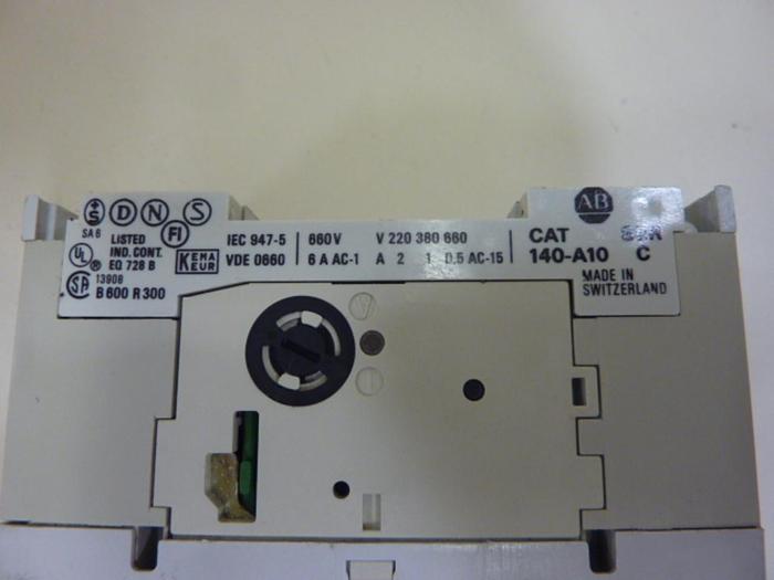Used ALLEN BRADLEY 25 Amp Circuit Breaker 140-MN-0063 SER C #46865
