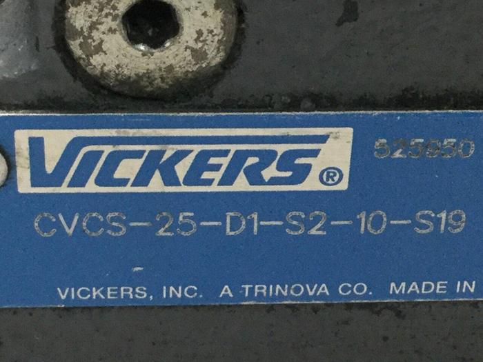 Used VICKERS Valve CVCS25D1S210S19 #110436