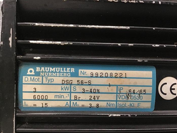 Used BAUMULLER Motor DSG 56-S Used
