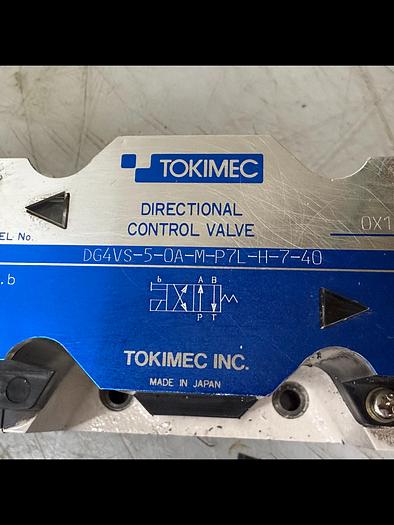 Used TOKIMEC DG4VS-5-0A-M-P7L-H-7-40