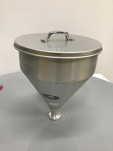 Used GENERIC Hopper w/ Lid 13X13HOP #131139