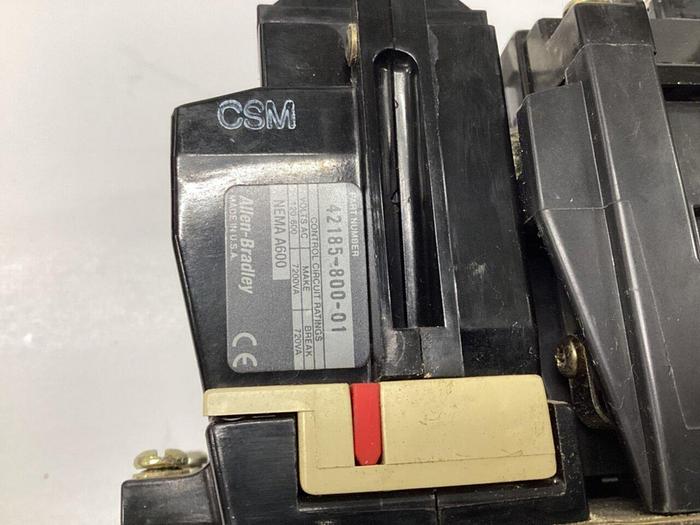 Used ALLEN BRADLEY Starter 509-BOD SER B W44 #51872