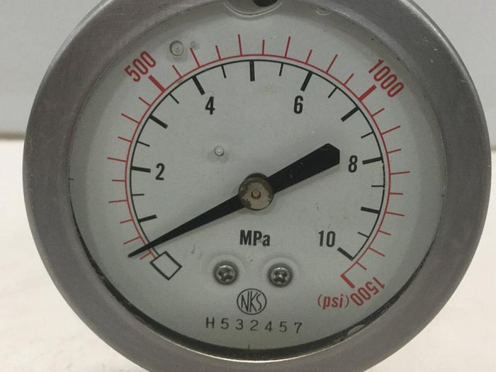 Used NKS Pressure Gauge H532457 #105297