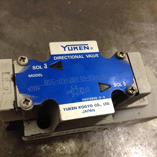 Used YUKEN Directional Valve DSG-01-2B11B-D24-50 #70648
