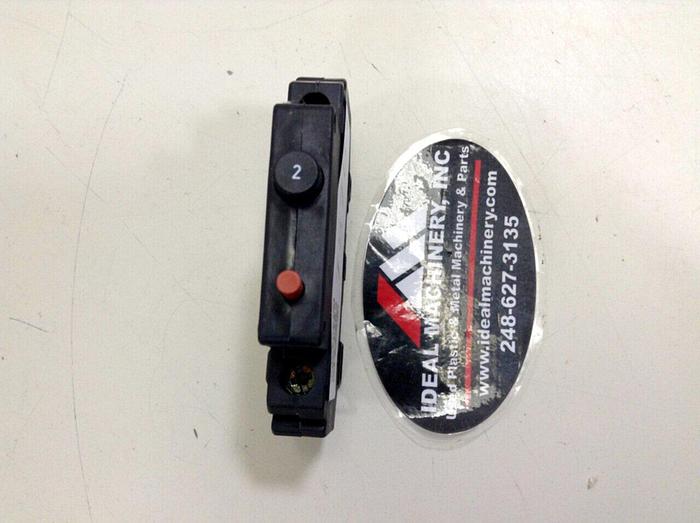 Used SQUARE D 2 Amp Circuit Breaker 9080-GCB20 #75781